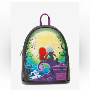 🆕 NWT Loungefly Hot Topic Night Before Christmas NBC mini back pack